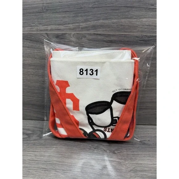 San Francisco Giants Hello Kitty canvas tote bag Limited Edition SGA Travel - Picture 7 of 7